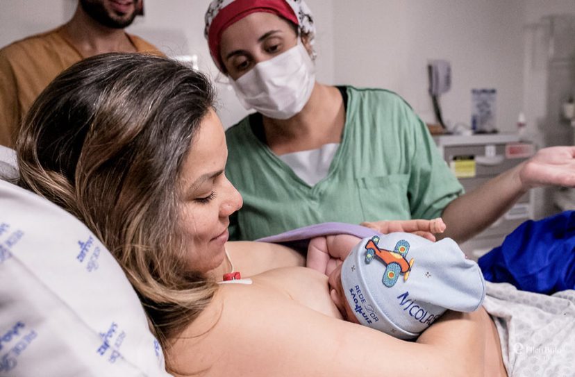 Baía do Nascer - acompanhamento pediátrico em sala de parto