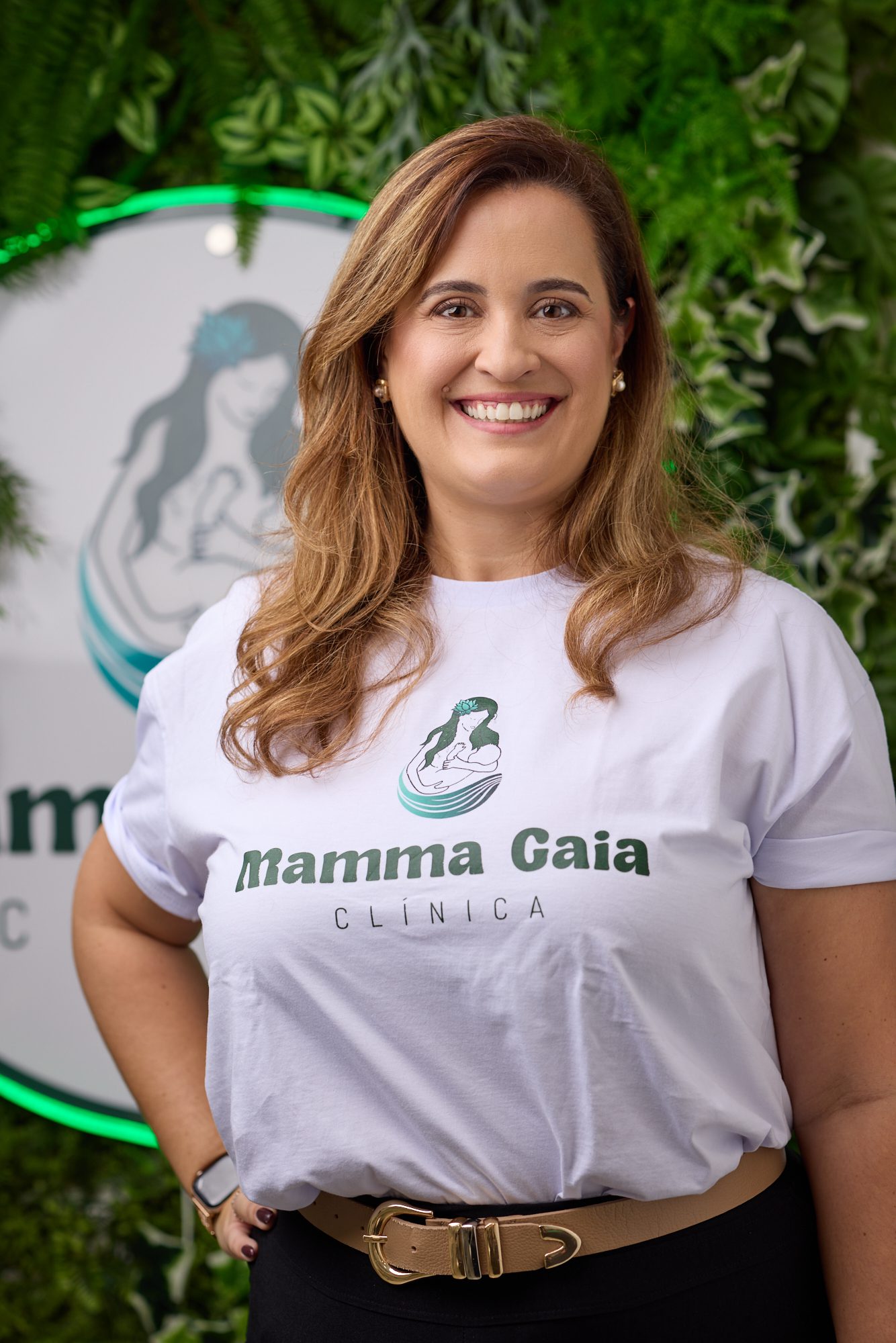 Dra. Patty Terrível, pediatra e neonatologista da Clínica Mamma Gaia